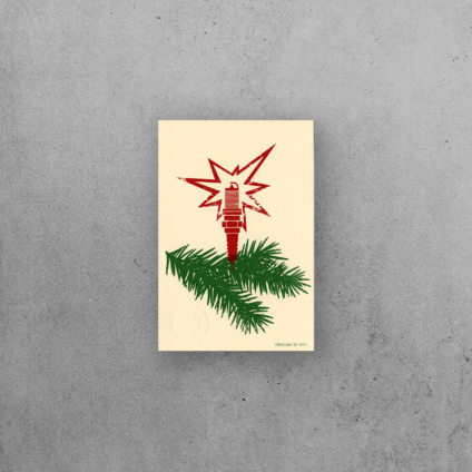 Spark plug – Christmas card