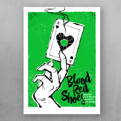 Blood Red Shoes – Official Tour Poster Germany 2019