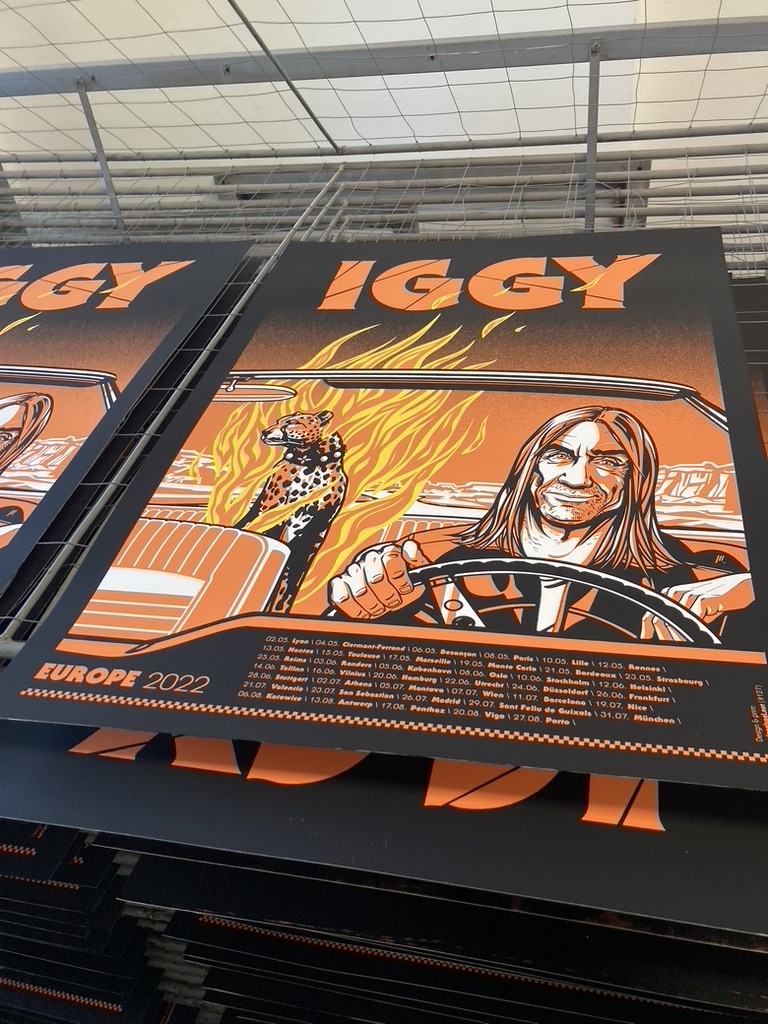 Iggy posters now up in our webshop