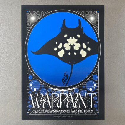 Warpaint – Official Gig Poster