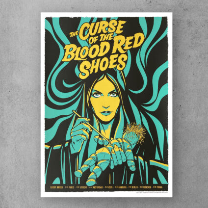 Blood Red Shoes - Official Tour Poster 2022