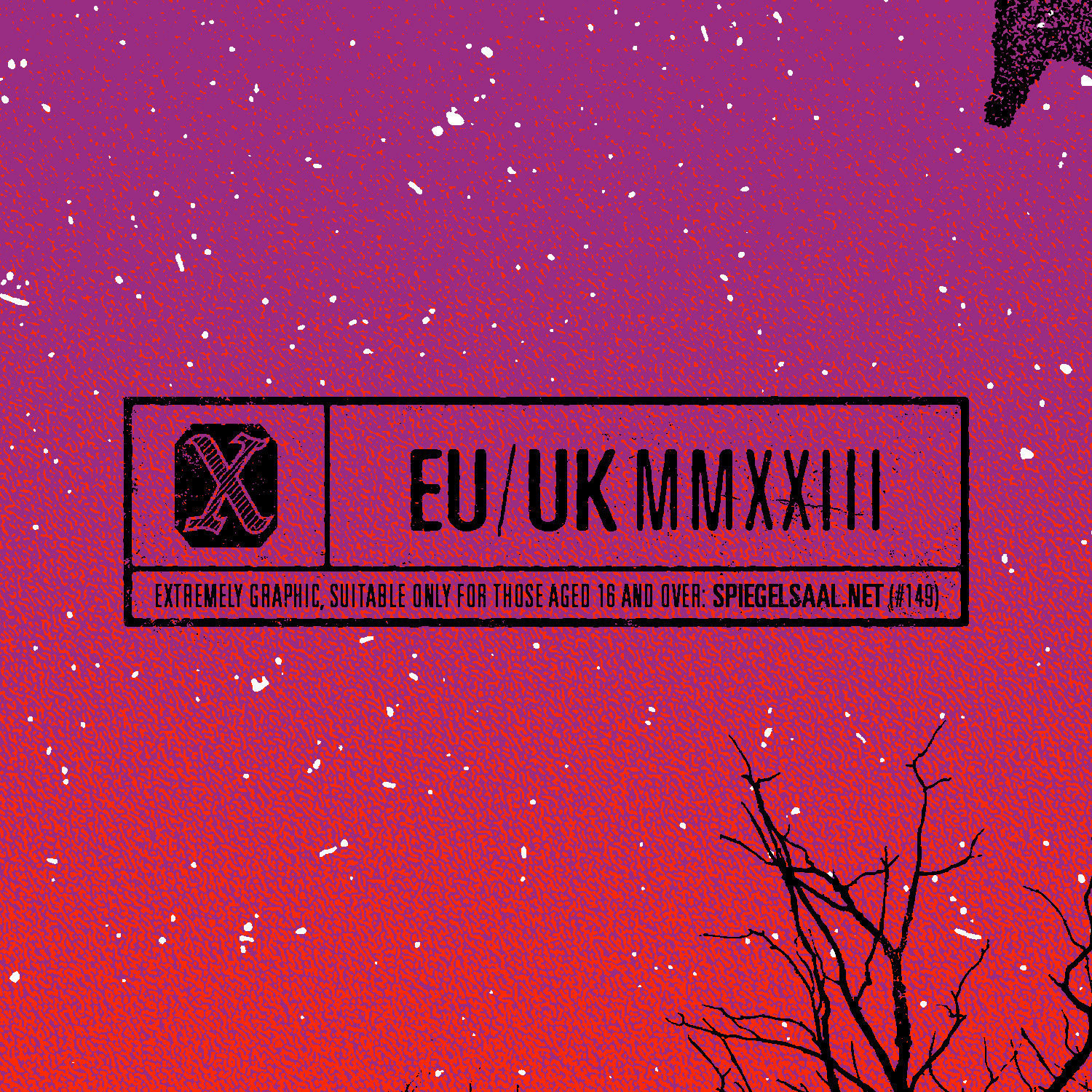 Blood Red Shoes - Official European Tour Poster 2023 - Image 2