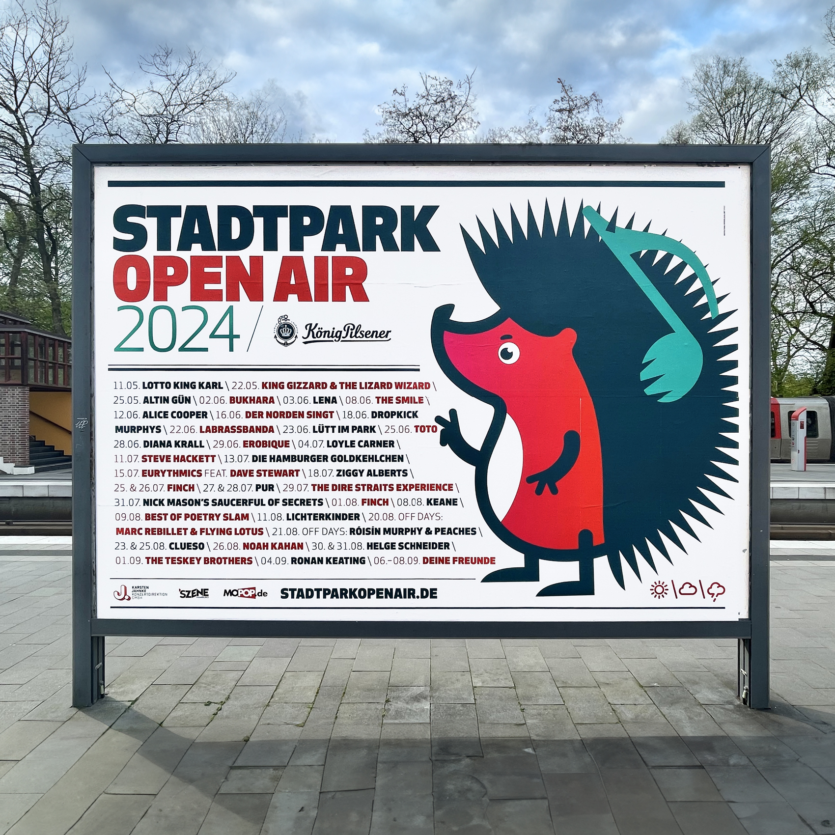 Design: Stadtpark Open Air - SPIEGELSAAL