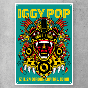 Poster: Iggy_Pop-Mexico-City-Spiegelsaal