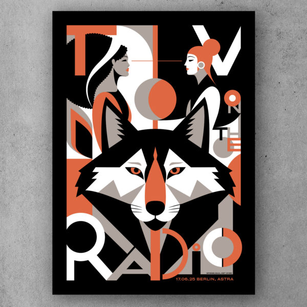 TV on the Radio Gig Poster, Berlin Astra, 2025