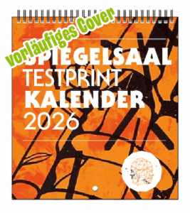 Spiegelsaal Testprint Kalender 2026