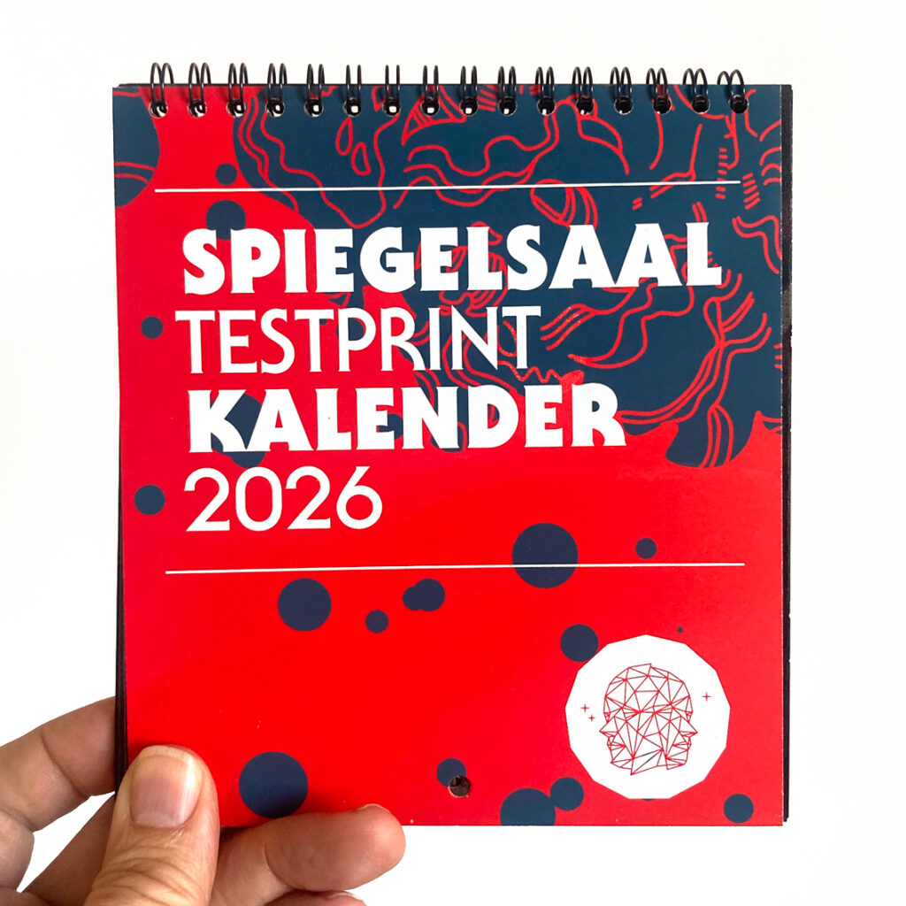 Spiegelsaal Testprint Kalender 2026