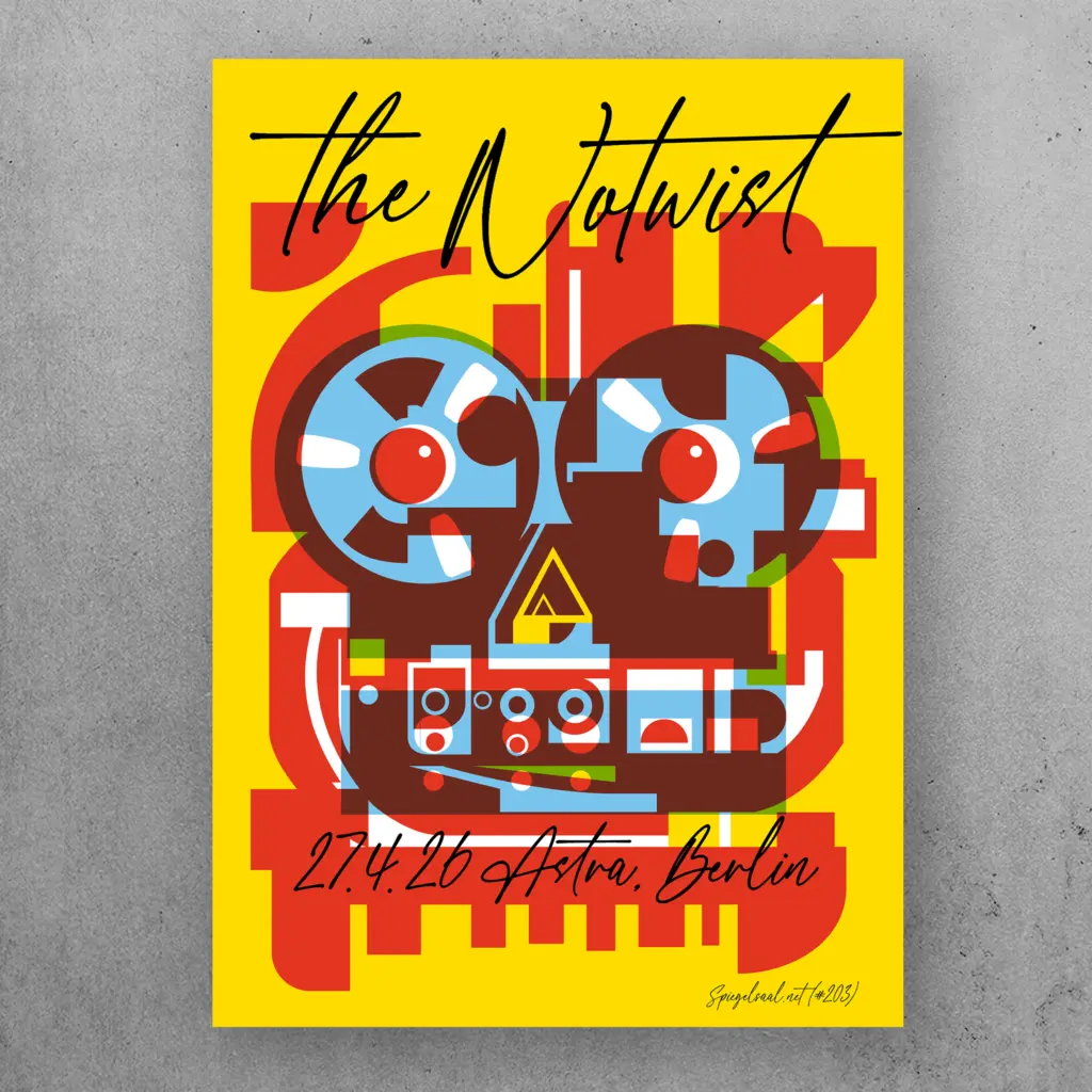 Gig Poster – The Notwist